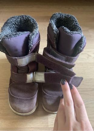 Зимові чоботи дитячі Зимние сапожки детские Ecco