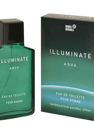 Туалетна вода чоловіча 100мл ILLUMINATE AQUA ТМ POSITIVE PARFUM