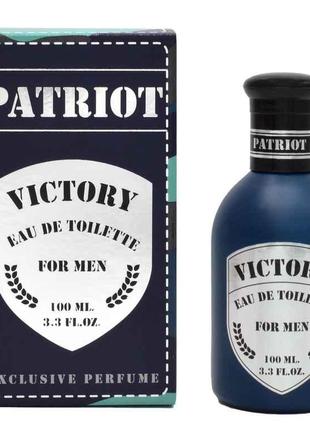 Туалетна вода для чоловіків 100мл Victory ТМ Patriot
