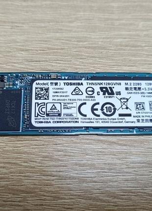 Память SSD TOSHIBA M.2 2280 128 Gb