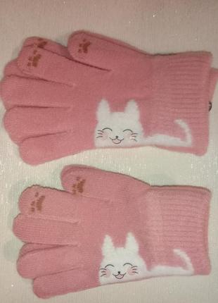 Детские перчатки перчатки пальчата 4-6, 6-8 лет