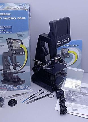 Микроскоп Б/У Bresser LCD 50x-2000x