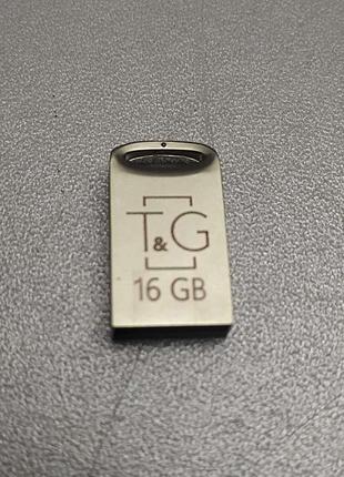 Карта флеш пам'яті Б/У T&G; 105 Metal (TG105-16G)