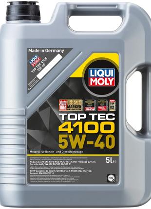 Моторное масло Liqui Moly Top Tec 4100 5л