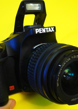 Дзеркальний фотоапарат Pentax K200 D. Стан ідеал