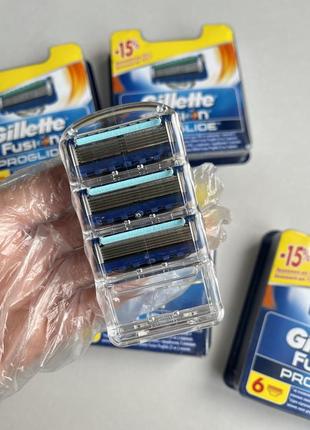 Gillette fusion5 proglide! 3штуки! 100% оригинал!