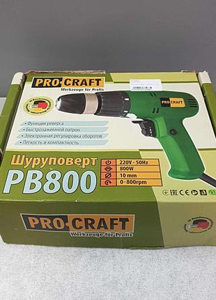 Шурупокрут Б/У Procraft PB800