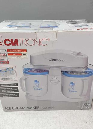 Мороженица Б/У Clatronic ICM 3650