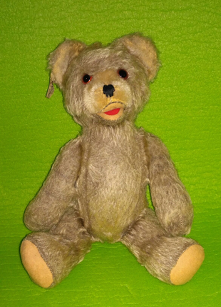 Медведь коллекционный винтажный Fechten Rein Mohair