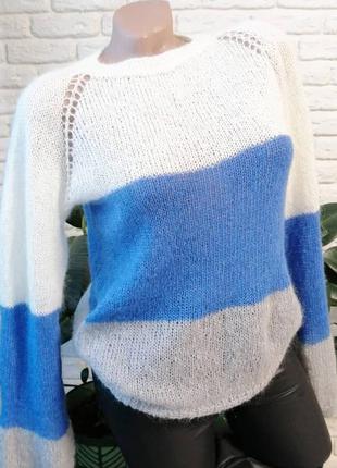 Шикарный свитер из итальянского кидмохера