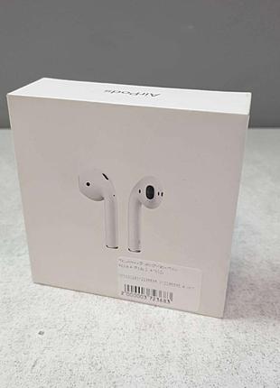 Наушники Bluetooth-гарнитура Б/У Apple AirPods 2 (A1602)