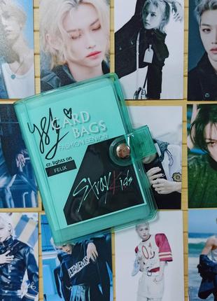 Картки Феликс Felix Stray Kids + силіконовий картхолдер