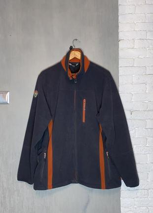 Спортивная флисовая куртка кофта флиска большого размера tcm, l