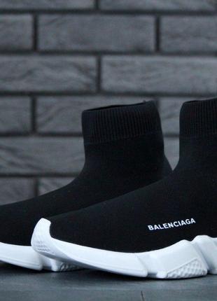 Кросівки Balenciaga Speed Trainer Black, кросівки баленсіага с...