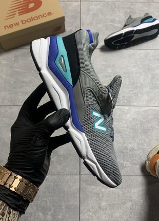 Мужские кроссовки New Balance X-90 Grey, мужские кроссовки нью...