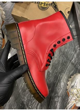 Женские ботинки Dr. Martens 1460 Red, ботинки доктор мартенс, ...