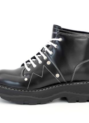 Жіночі черевики Alexander McQueen Tread Slick Boots олександр ...