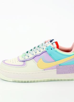 Женские кроссовки Nike Air Force 1 Shadow Beige Violet, женски...