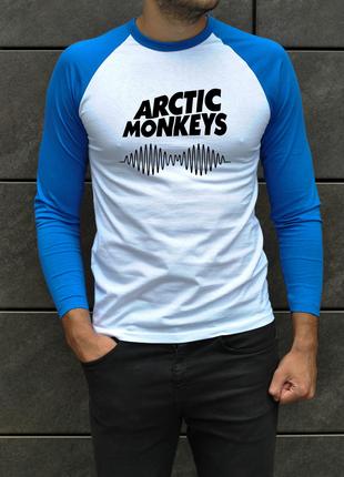 Мужское двухцветное джерси с принтом "Arctic Monkeys"