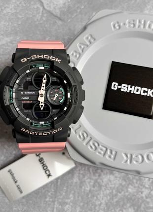 Годинник Casio GMA-S140-4A g-shock часы женские джи шок Ø46мм