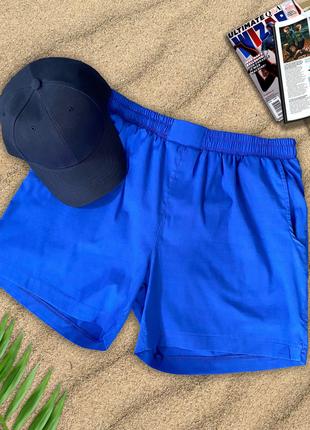 Мужские синие пляжные шорты ASOS