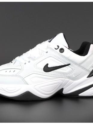 Мужские / женские кроссовки Nike M2K Tekno White Black, белые ...
