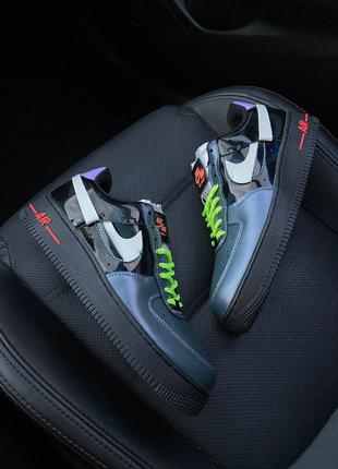 Жіночі кросівки Nike Air Force 1 Vandalized Iridescent Green B...