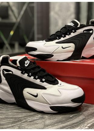 Кросівки Nike Zoom 2k White Black, кросівки найк зум 2к, кросі...