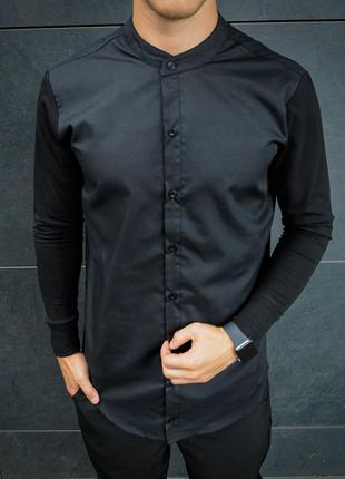 Мужская черная рубашка Asos
