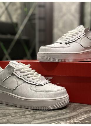 Жіночі кросівки Nike Air Force White Shadow, кросівки найк аір...