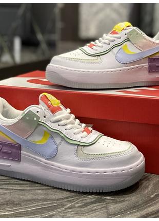 Женские кроссовки Nike Air Force 1 Shadow Violet Pink, женские...