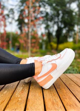 Nike Air Force Shadow "White Corall Pink "