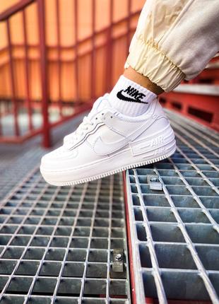 Nike AF1 Shadow "White"