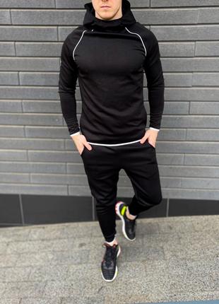Мужской чёрный спортивный костюм ASOS Diving Sport 2021