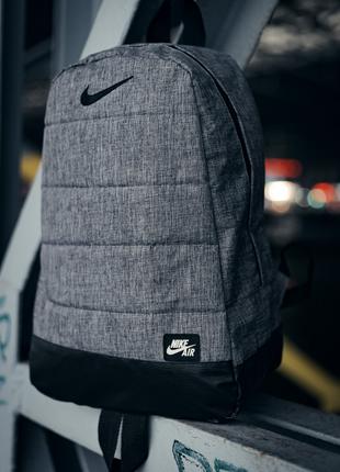Рюкзак Nike (Найк) Серый (меланж)