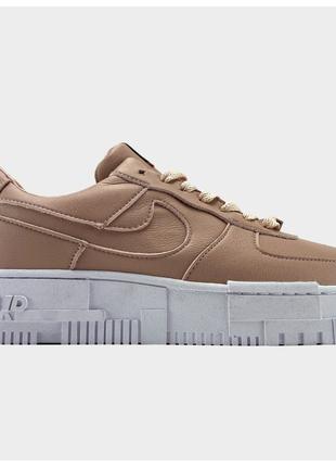 Женские кроссовки Nike Air Force 1 Pixel Particle Beige Pink, ...