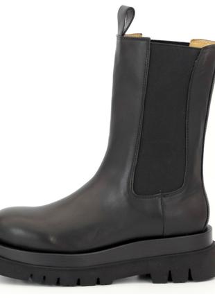 Женские ботинки Bottega Veneta Lug Boots High высокие жіночі ч...