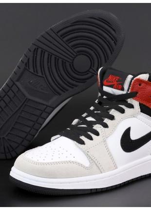 Женские кроссовки Nike Air Jordan 1 Retro High, кроссовки кожа...