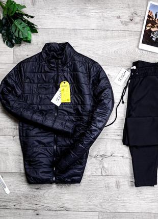 Мужской комплект Куртка + черные брюки ASOS 2020