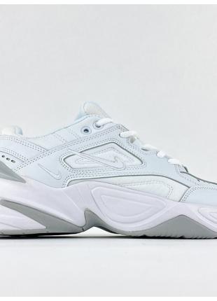 Мужские / женские кроссовки Nike M2K Tekno Total White, белые ...