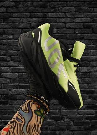 Мужские кроссовки Adidas Yeezy Boost 700 Green Black, мужские ...