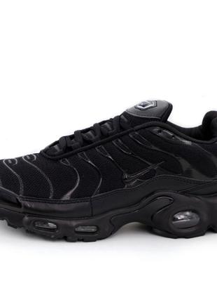 Мужские кроссовки Nike Air Max TN Plus Black 604133-050, черны...