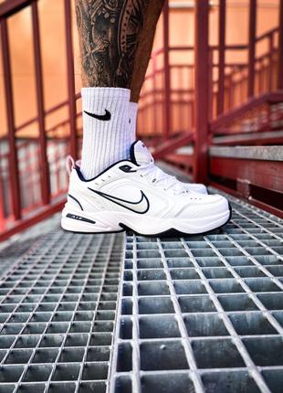 Nike Air Monarch IV "Silver/White"