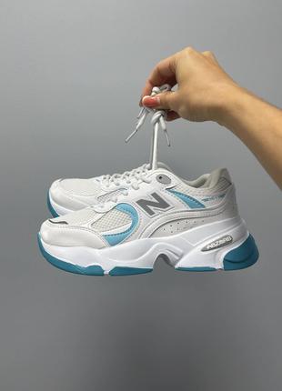 New Balance 990 White Blue