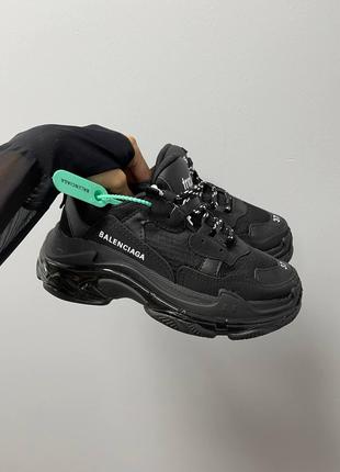 Balenciaga Triple S Black