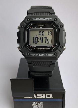 Часы касио годинник касіо Casio watch illuminator W-218H-8AVCF...