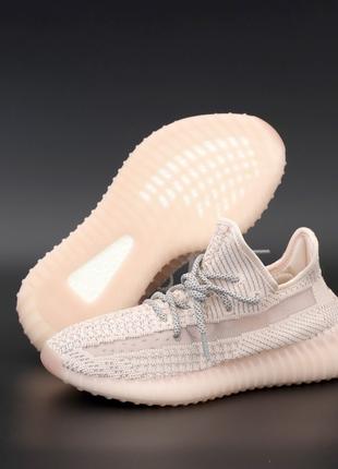 Женские кроссовки Adidas Yeezy Boost 350 V2 рефлектив полный, ...