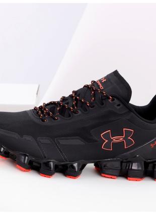 Мужские кроссовки Under Armour Scorpio 2 black orange red, чер...