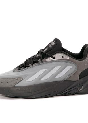 Мужские кроссовки Adidas Ozelia Grey Core, серые кроссовки ади...