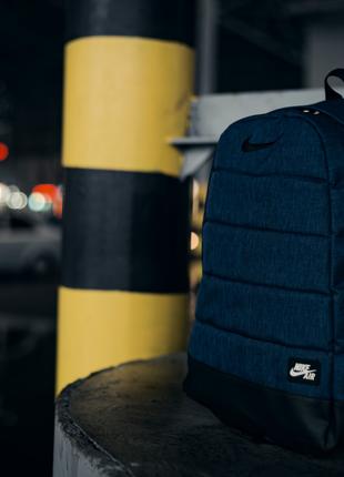 Рюкзак Nike AIR (Найк) синий меланж